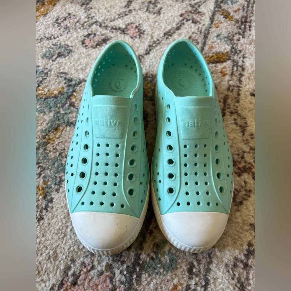 Teal Native Shoes- Girl